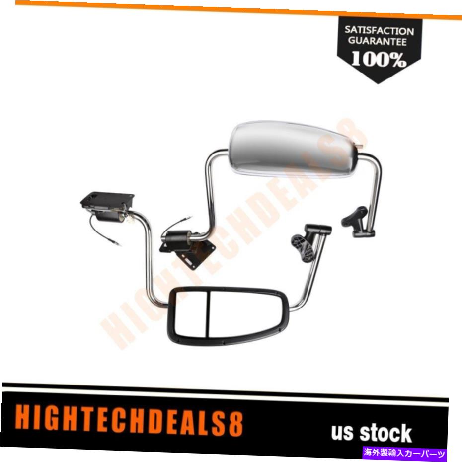 USミラー 1997-10 International 9200 9400i 9900iサイドミラー完全ペアChrome For 1997-10 International 9200 9400I 9900I Side Mirrors Complete Pair Chrome【並行輸入品】