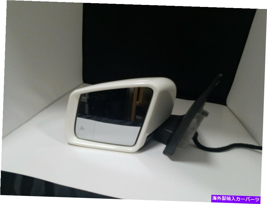 USミラー ＃91盲目のメルセデスgle350の白い左のドライバーサイドミラー17 18 #91 WHITE LEFT DRIVER SIDE MIRROR FOR MERCEDES GLE350 WITH BLIND SPOT 17 18【並行輸入品】