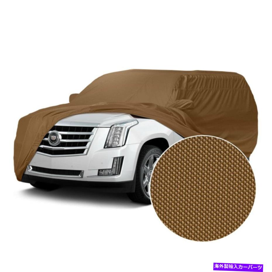 カーカバー キャデラックエスカレードの場合99-00カバーストームプルーフタンカスタムカーカバー For Cadillac Escalade 99-00 Coverking Stormproof Tan Custom Car Cover【並行輸入品】
