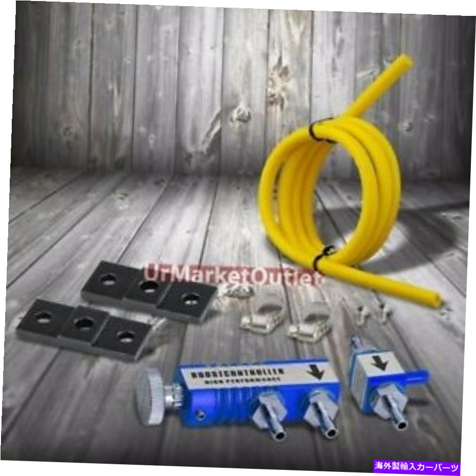 Turbo Charger ブルーユニバーサルマニュアル調整可能ターボチャージャーブーストコントローラーキット1-30 psi BLUE Universal Manual Adjustable Turbocharger Boost Controller Kit 1-30 PSI【並行輸入品】