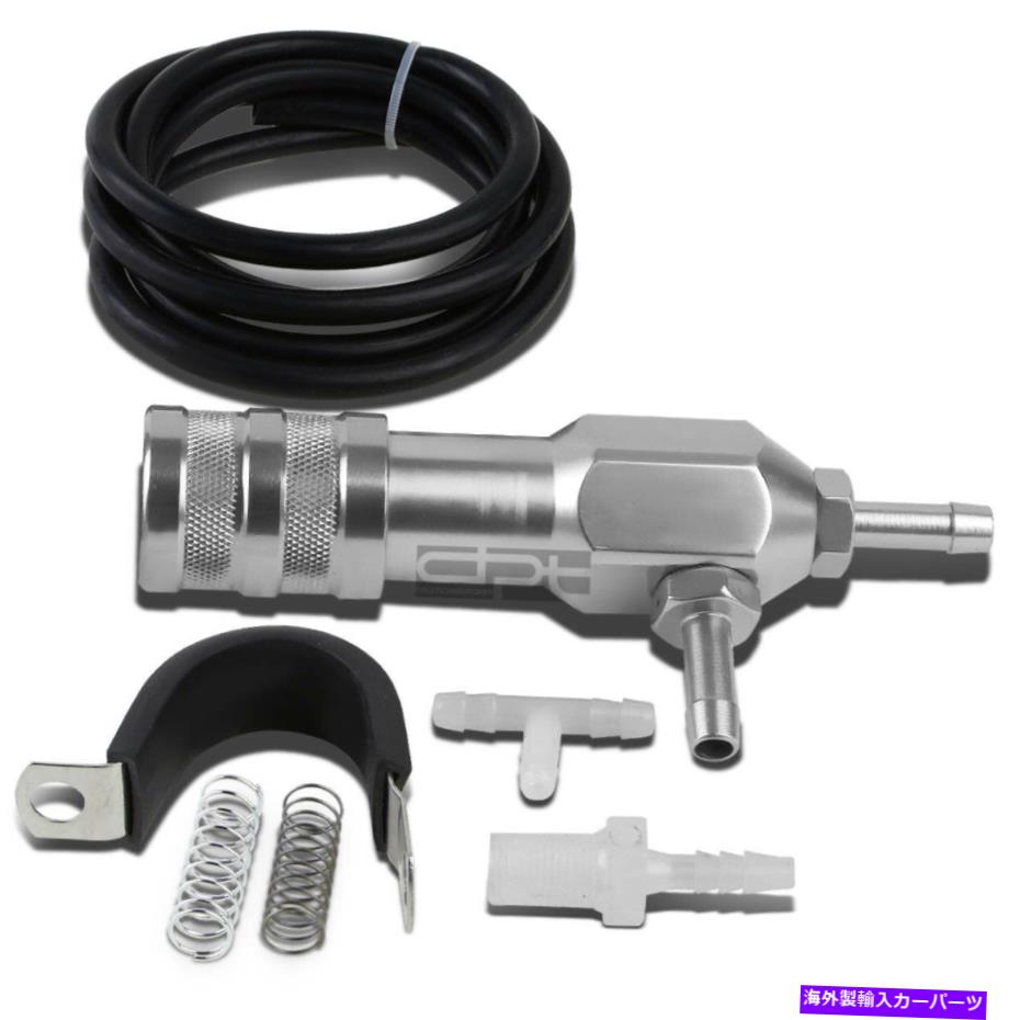 Turbo Charger マニュアルターボ/ターボチャージシルバークローズドループブーストバイパスコントローラーキット1-30psi MANUAL TURBO/TURBOCHARGER SILVER CLOSED-LOOP BOOST BYPASS CONTROLLER KIT 1-30PSI【並行輸入品】