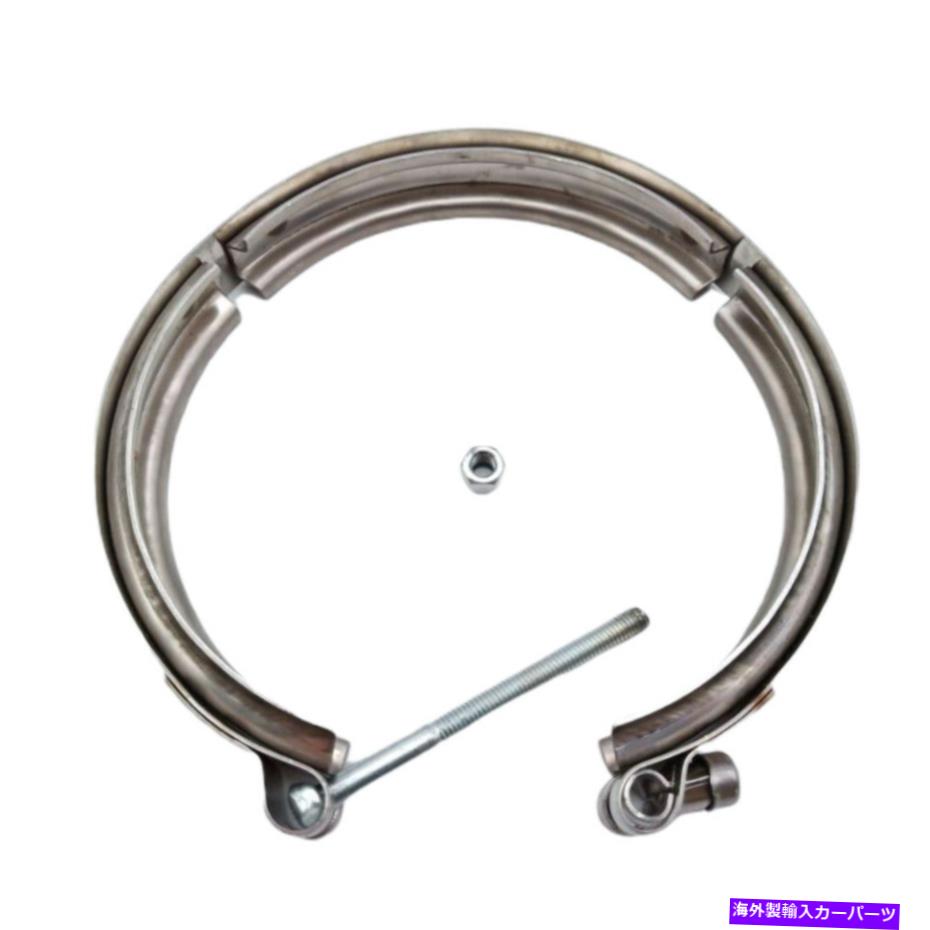 Turbo Charger カミンズ用のターボチャージャーエキゾーストVバンドクランプ（140-150mm）855ターボ186917 Turbocharger Exhaust V Band Clamp (140-150mm) For Cummins 855 Turbo 186917【並行輸入品】