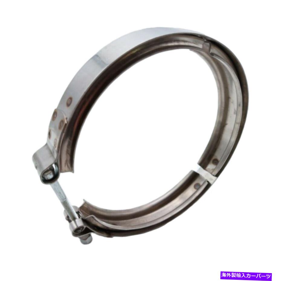 Turbo Charger ターボチャージャーエキゾーストVバンドクランプ（140-150mm）カミンズ用ステンレス鋼855 Turbocharger Exhaust V Band Clamp (140-150mm) Stainless Steel for Cummins 855【並行輸入品】