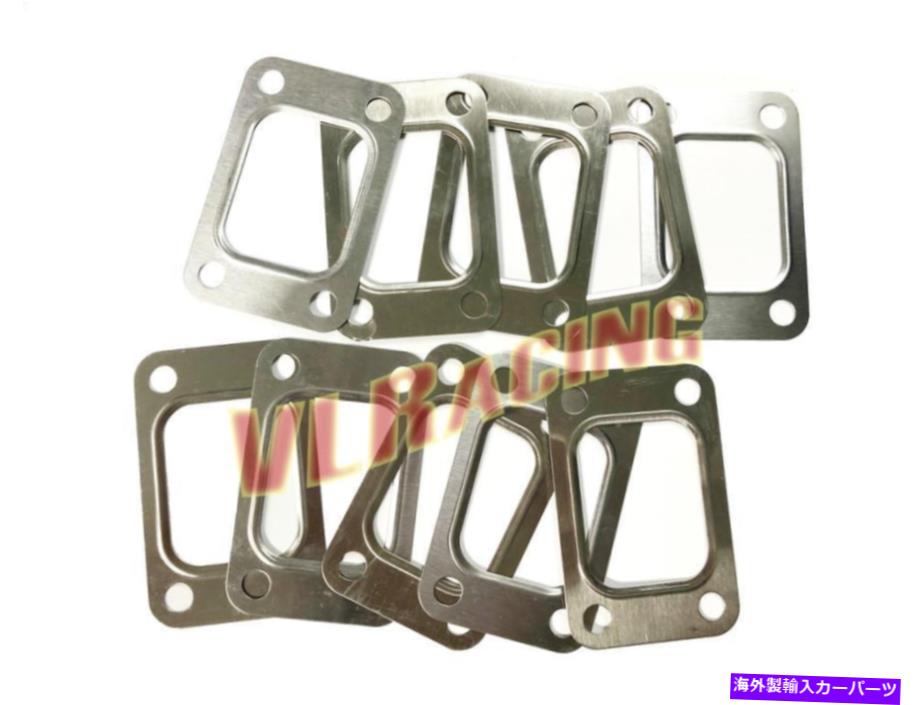 Turbo Charger T25 T28ステンレス鋼タービンガスケットターボターボチャージャー摂取ガスケット T25 T28 Stainless Steel Turbine Gaskets Turbo Turbocharger Intake Gasket【並行輸入品】