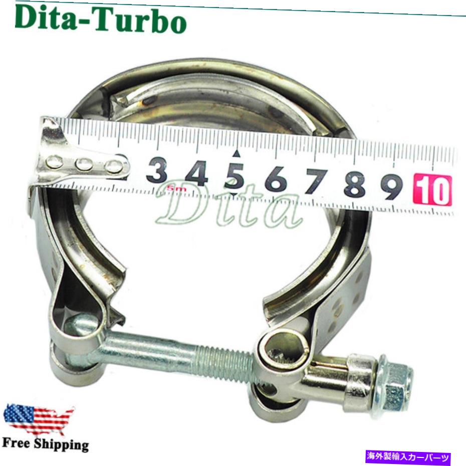 Turbo Charger ダッジラムカミンズトラック用のターボクランプ80mm 6BT 6BTAA HY351W HX35 HX40 T3 T4 Turbo Clamp 80mm for Dodge Ram Cummins Truck 6BT 6BTAA HY351W HX35 HX40 T3 T4【並行輸入品】