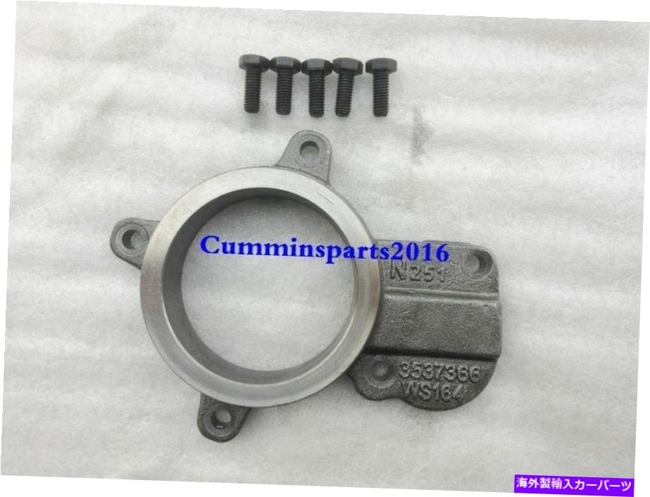 Turbo Charger 新しいカミンズHX40W 6CTターボ排気アダプター3537366 3537367 3528011 101mm NEW CUMMINS HX40W 6CT Turbo Exhaust Adapter 3537366 3537367 3528011 101MM【並行輸入品】