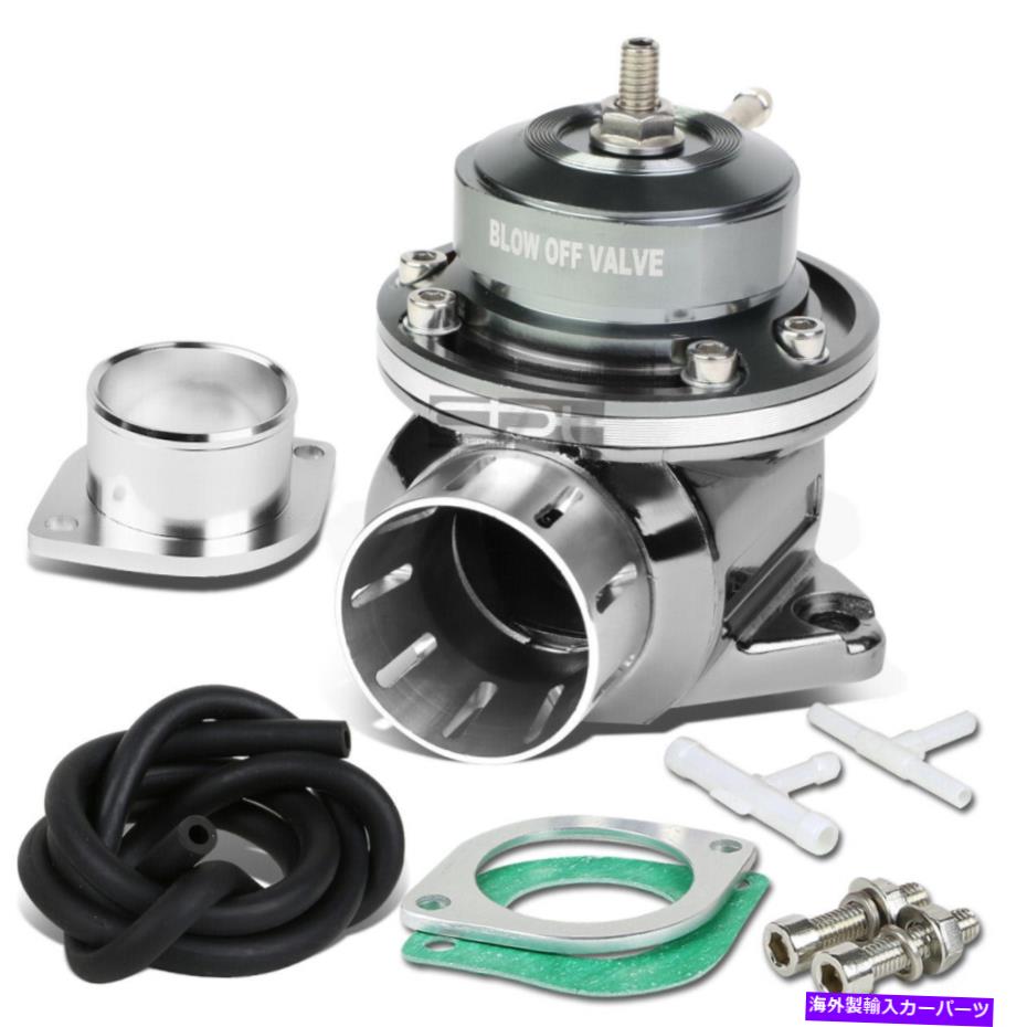 Turbo Charger ユニバーサルシルバー回転可能なタイプ-FVブローオフバルブ2ボルトS-フランジターボチャージャー UNIVERSAL SILVER ROTATABLE TYPE-FV BLOW OFF VALVE 2-BOLT S-FLANGE TURBOCHARGER【並行輸入品】