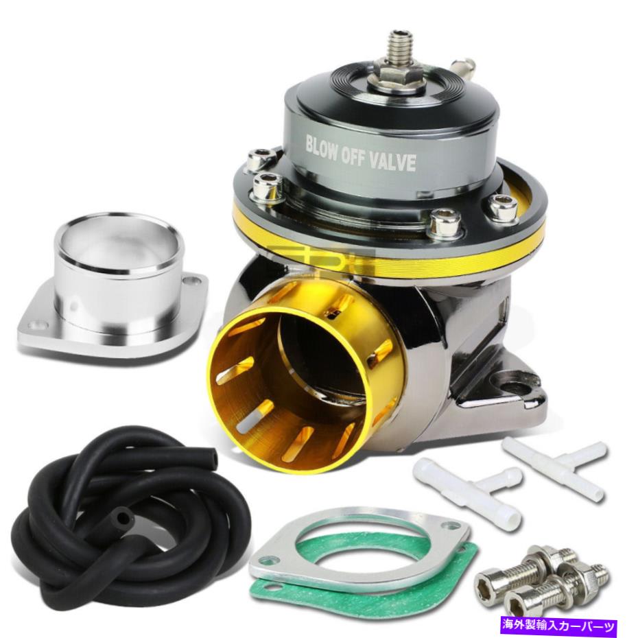 Turbo Charger ユニバーサルゴールド回転可能なタイプ-FVブローオフバルブ2ボルトS-フランジターボチャージャー UNIVERSAL GOLD ROTATABLE TYPE-FV BLOW OFF VALVE 2-BOLT S-FLANGE TURBOCHARGER【並行輸入品】