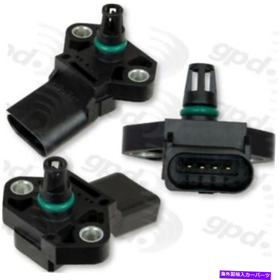 Turbo Charger グローバルパーツターボチャージャーブーストセンサー、カブトムシ、ゴルフ、ジェッタ1811643 Global Parts Turbocharger Boost Sensor for Beetle, Golf, Jetta 1811643【並行輸入品】