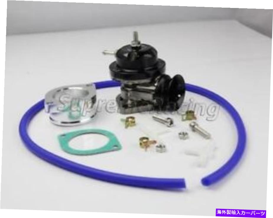 Turbo Charger タイプRSブラックターボ充電器BOVブローオフバルブ+ガスケット+アダプター+ホース TYPE RS BLACK TURBO CHARGER BOV BLOW OFF VALVE+GASKET+ADAPTER+HOSE【並行輸入品】