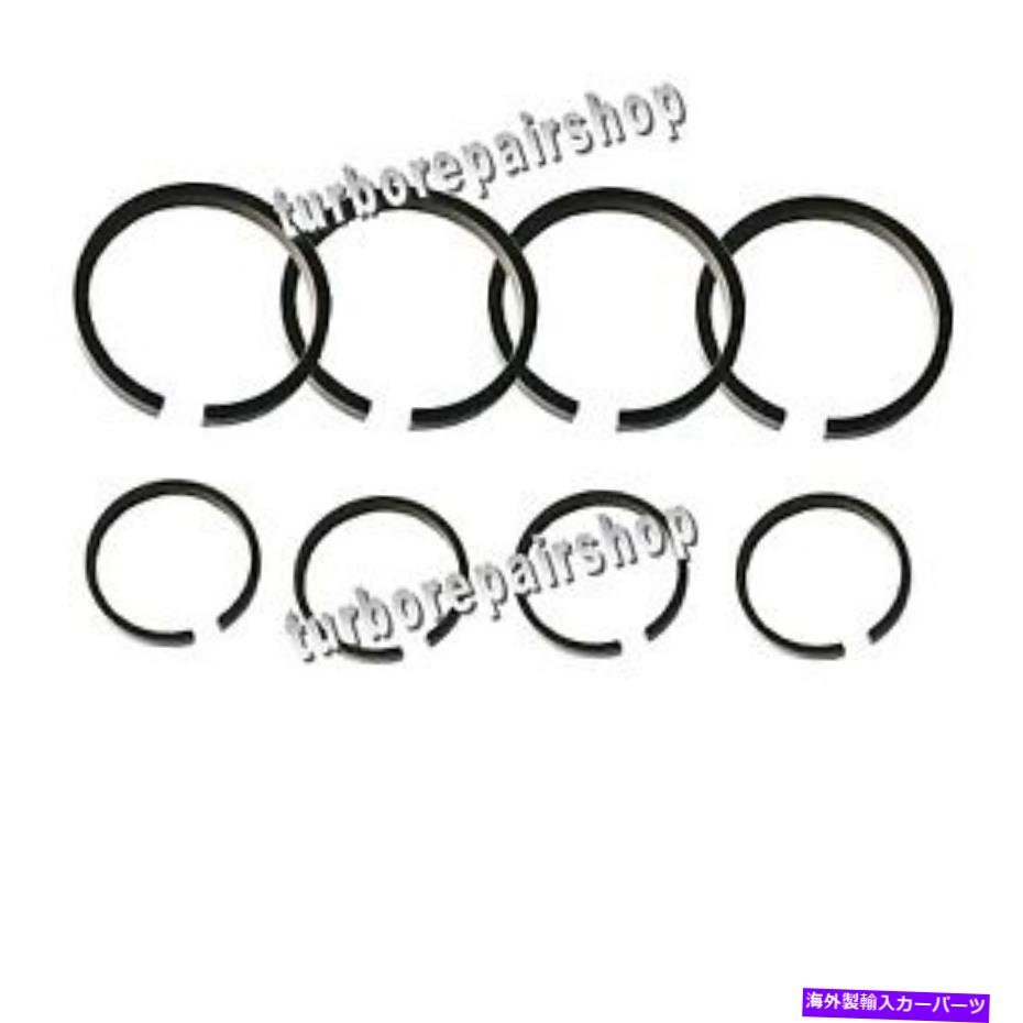 Turbo Charger タービン用の8ターボピストンリング＆コンプレッサーKKK K28 K29ターボチャージャーの端 8 Turbo Piston Ring for Turbine & Compressor End of KKK K28 K29 Turbocharger【並行輸入品】