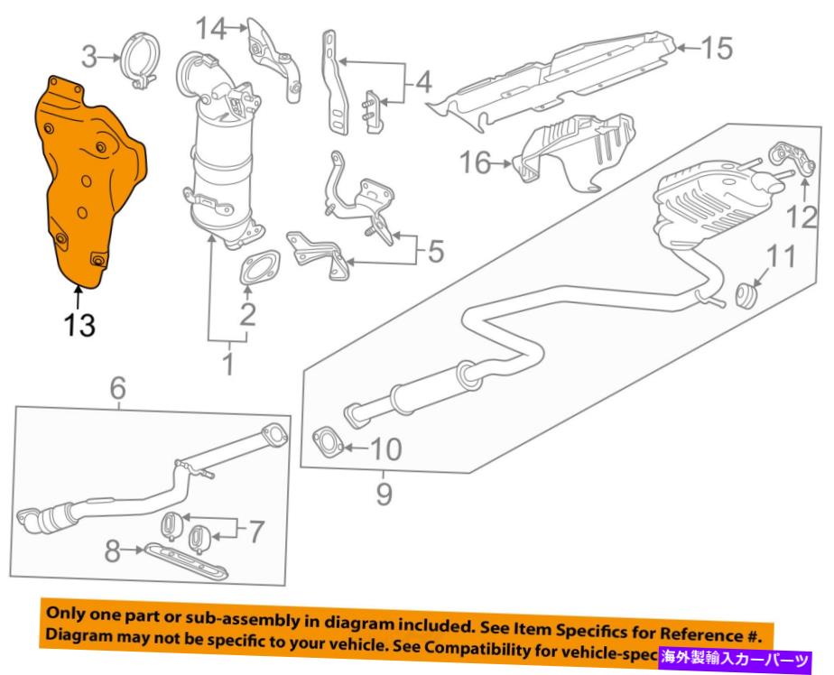 Turbo Charger GM OEMターボチャージャーターボヒートシールド12660128 GM OEM Turbocharger Turbo-Heat Shield 12660128【並行輸入品】