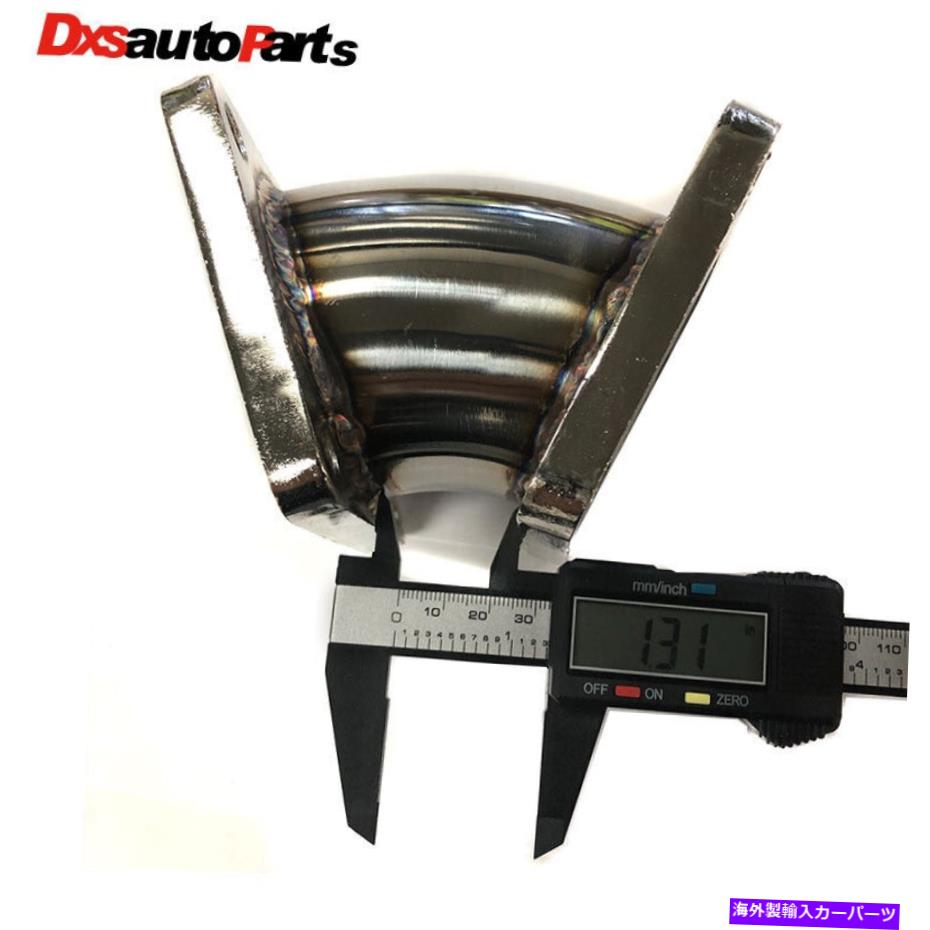 Turbo Charger ステンレス鋼45度T4 4ボルトターボ充電器フランジ変換アダプター Stainless Steel 45 Degree T4 4-Bolt Turbo Charger Flange Conversion Adapter【並行輸入品】
