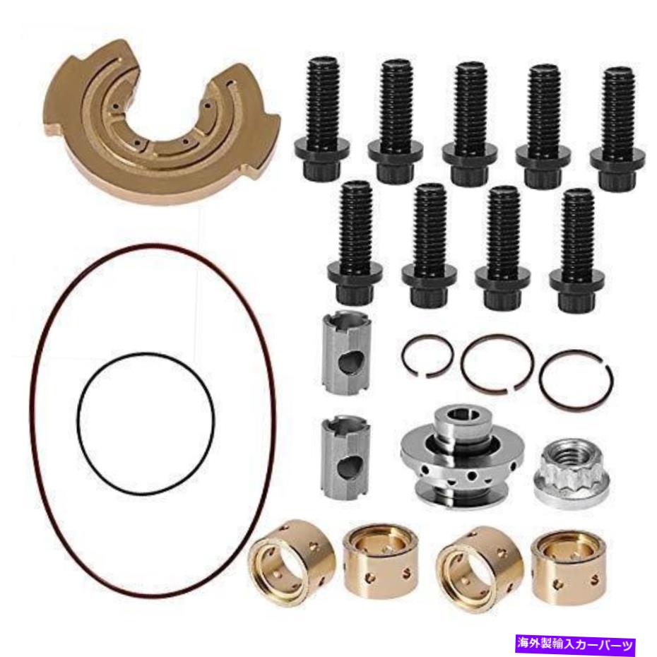Turbo Charger Ford 6.0 L PowerstrokeアップグレードGarrのターボチャージャー再構築キットの交換... Turbocharger Rebuild Kit replacement for Ford 6.0 L Powerstroke UPGRADED Garr...【並行輸入品】