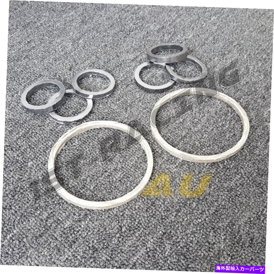 Turbo Charger フロント +リアN54ツインターボ充電ガスケットリングキット3.0 135i 335i 535i Xdrive Front + Rear N54 Twin Turbo Charger Gasket Ring Kit 3.0 135I 335I 535I xDrive【並行輸入品】