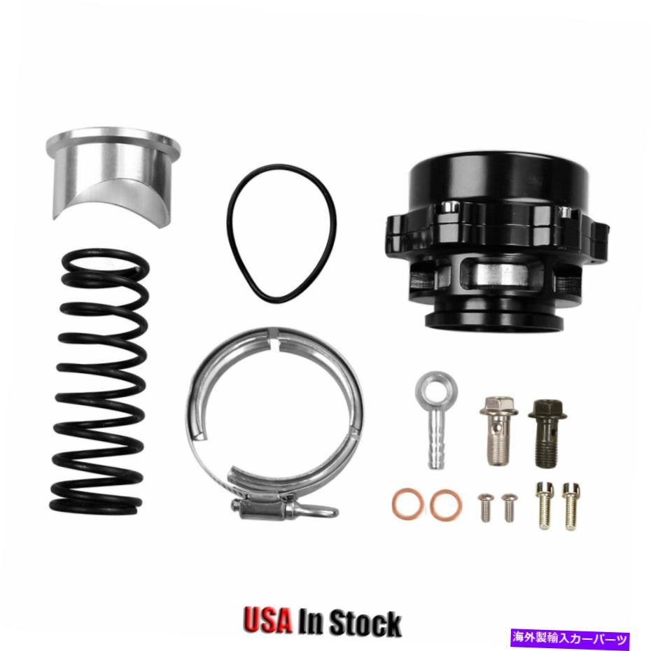 Turbo Charger ユニバーサルチアル50mm Vバンドブローオフバルブbov q typer溶接アルミニウムフランジ Universal Tial 50mm V Band Blow Off Valve BOV Q Typer Weld On Aluminum Flange【並行輸入品】
