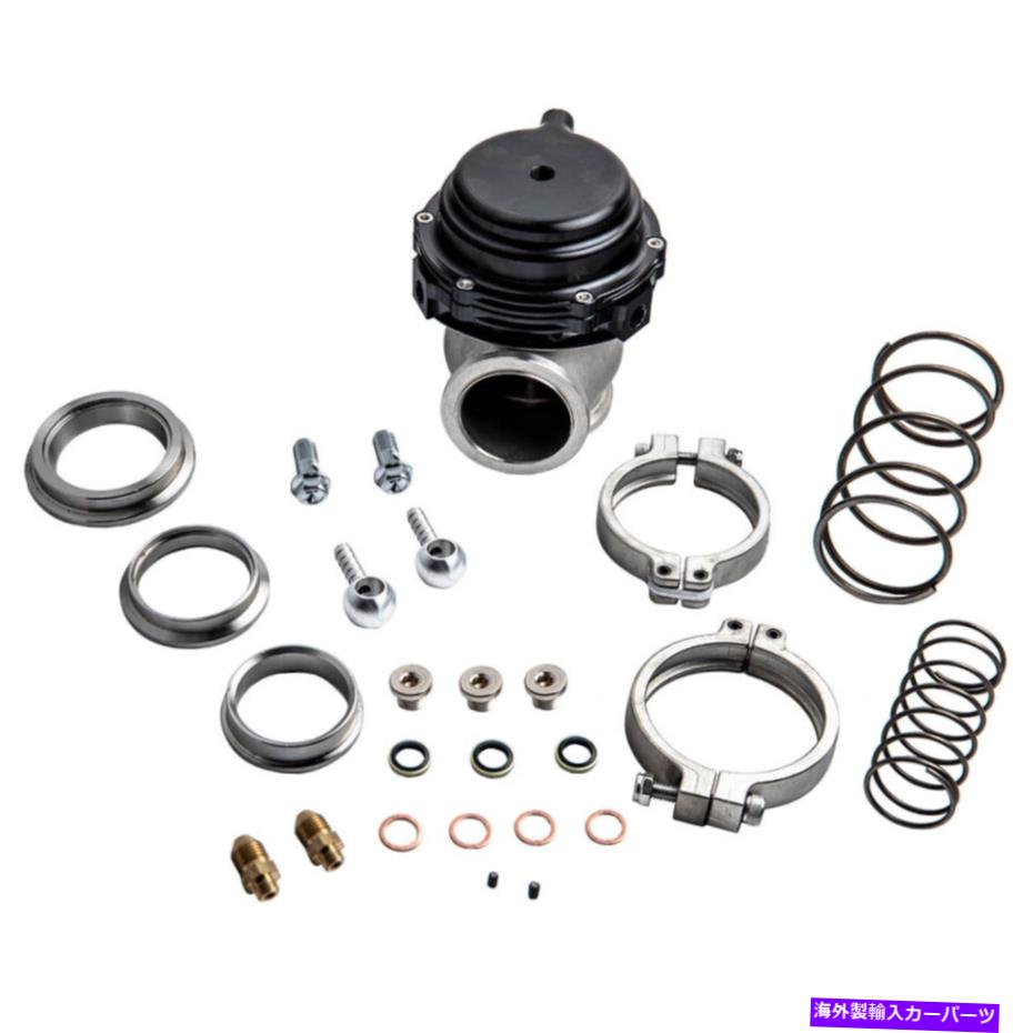 Turbo Charger 44mm外部マニホールドターボチャージウェストゲートフランジ+ダンプリング+スプリング17psi 44mm External Manifold Turbocharger Wastegate Flange+dump Ring+spring 17PSI【並行輸入品】