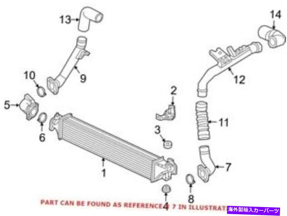 Turbo Charger Honda 172915PAA00用の本物のOEMターボチャージャーインタークーラーホース Genuine OEM Turbocharger Intercooler Hose for Honda 172915PAA00【並行輸入品】
