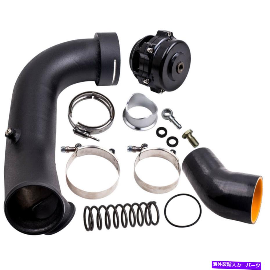 Turbo Charger BMW E82 E88 N54 135i 08-10用の空気吸気ターボチャージパイプチューブキットと50mm BOV Air Intake Turbo Charge Pipe Tube Kit & 50mm BOV for BMW E82 E88 N54 135i 08-10【並行輸入品】