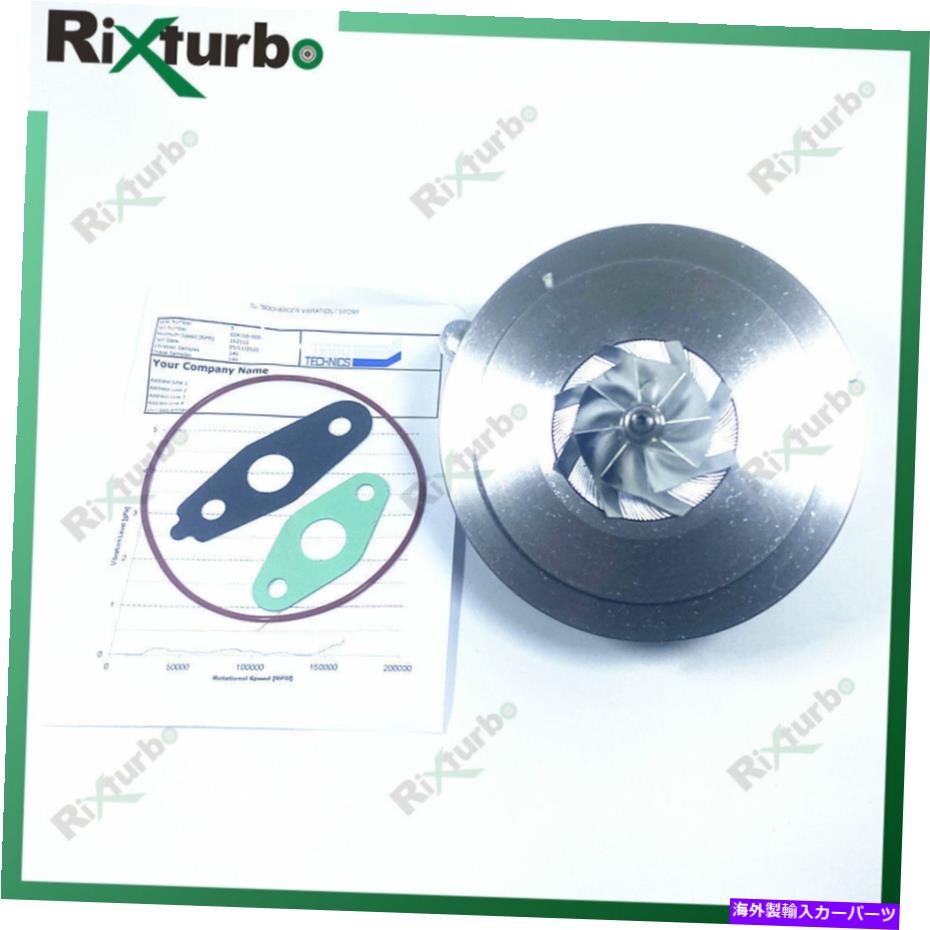 Turbo Charger GTD1244MVZ Turbo Cartridge 28201-2A810 for Hyundai I40 Tucson 1.7 D D4FD 2012- GTD1244MVZ turbo cartridge 28201-2A810 for Hyundai i40 Tucson 1.7 D D4FD 2012-【並行輸入品】