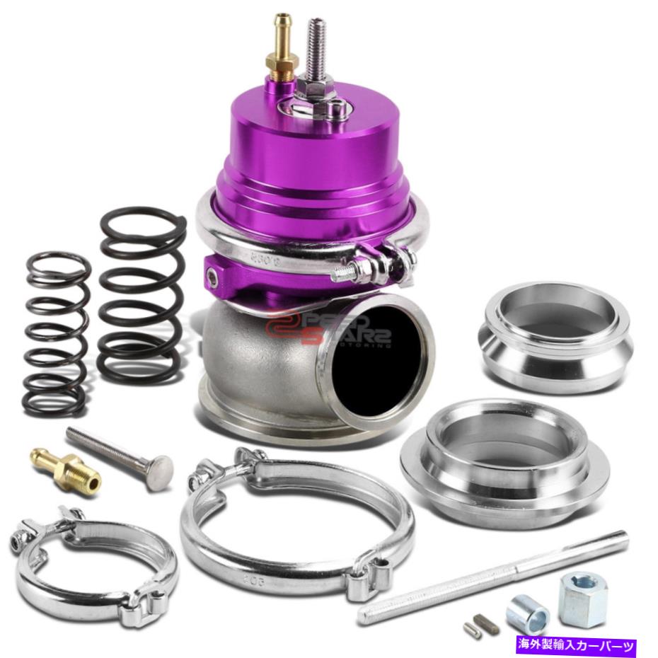 Turbo Charger 60mmターボ充電器マニホールドアルミニウムVバンド外部パープルウェイストゲート+スプリング 60MM TURBO CHARGER MANIFOLD ALUMINUM V-BAND EXTERNAL PURPLE WASTEGATE+SPRING【並行輸入品】｜Us Custom Parts Shop USDM