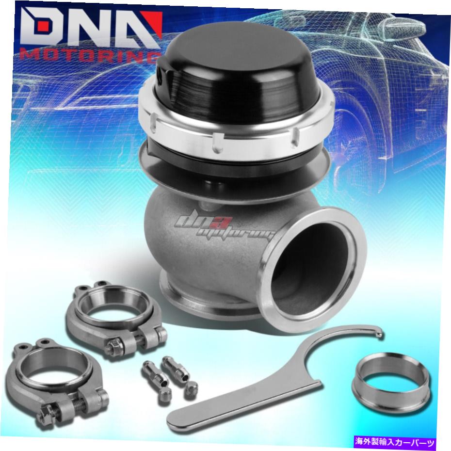 Turbo Charger アルミニウム外部14-PSI 40mmターボチャージャーVバンド4 \