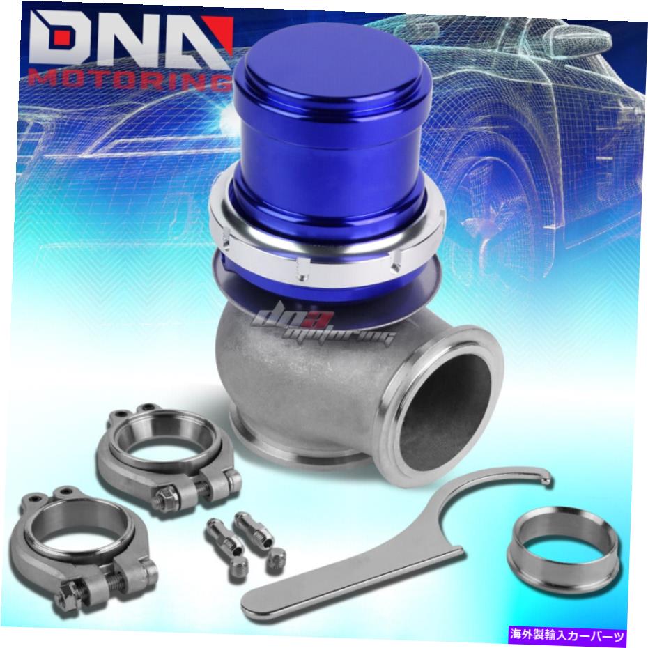 Turbo Charger アルミニウム外部14-PSI 45mmターボチャージャーVバンド5.25 \
