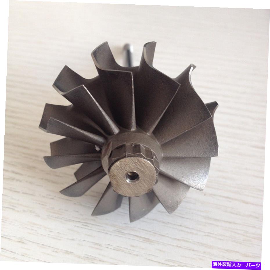 Turbo Charger TD04HL 45.65/ 52mm 12ブレードターボホイール/タービンシャフトと三菱用ホイール TD04HL 45.65/52mm 12 blades turbo wheel/ turbine shaft&wheel for MITSUBISHI【並行輸入品】
