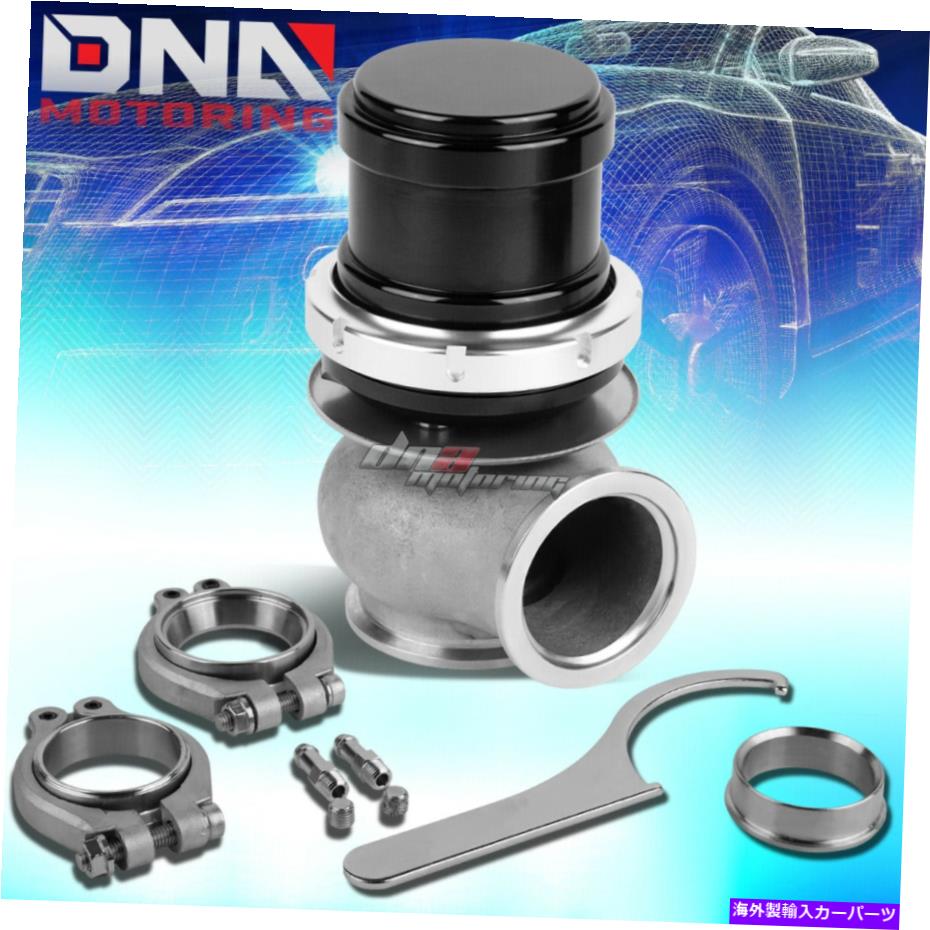 Turbo Charger アルミニウム外部14-PSI 40mmターボチャージャーVバンド5 \