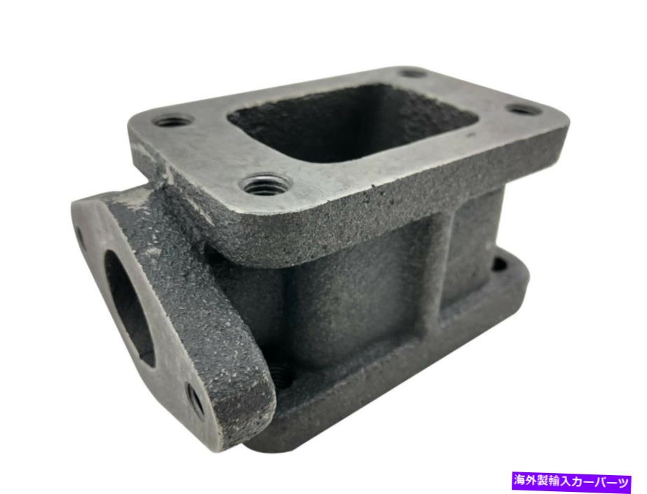 Turbo Charger T3ターボチャージャーターボ排気マニホールドフランジ延長38mmウェストゲートサイドダンプ T3 Turbocharger Turbo Exhaust Manifold Flange Extension 38mm Wastegate Side Dump【並行輸入品】