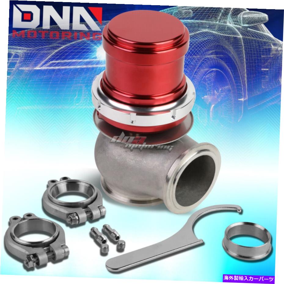 Turbo Charger アルミニウム外部14-PSI 45mmターボチャージャーVバンド5.25 \