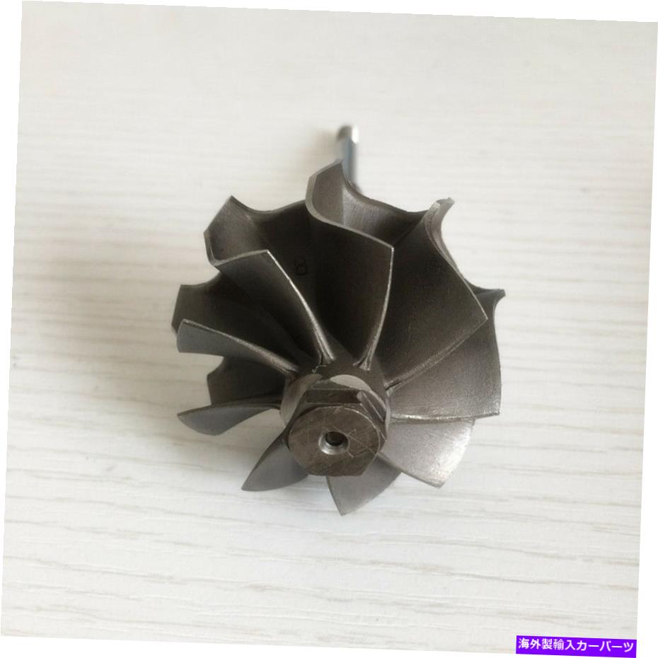 Turbo Charger GT28ジャーナルベアリング46.95x53mm 9ブレードターボターボチャージャータービンシャフト＆ホイール GT28 journal bearing 46.95x53mm 9 blades turbo Turbocharger turbine shaft&wheel【並行輸入品】