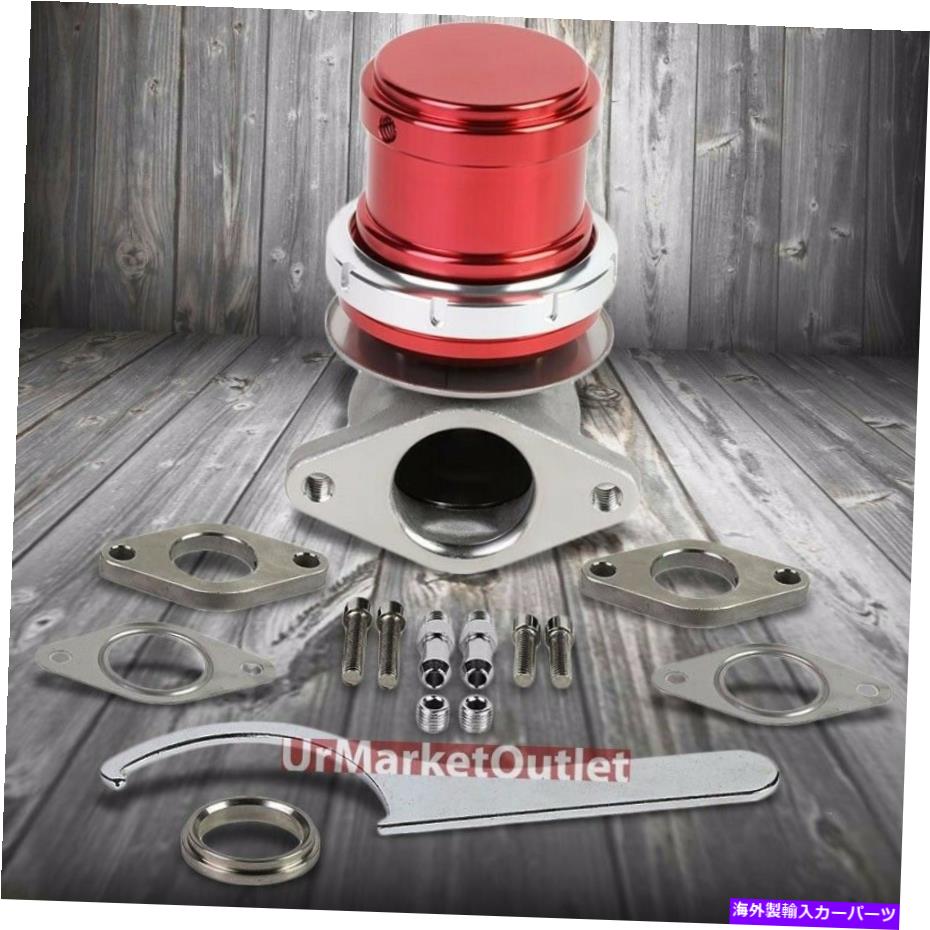 Turbo Charger レッドターボ充電器38mm 2ボルト14psiターボ外部ウェストゲートキット+スプリングT33 Red Turbo Charger 38mm 2-Bolt 14PSI Turbo External Wastegate Kit+Spring T33【並行輸入品】