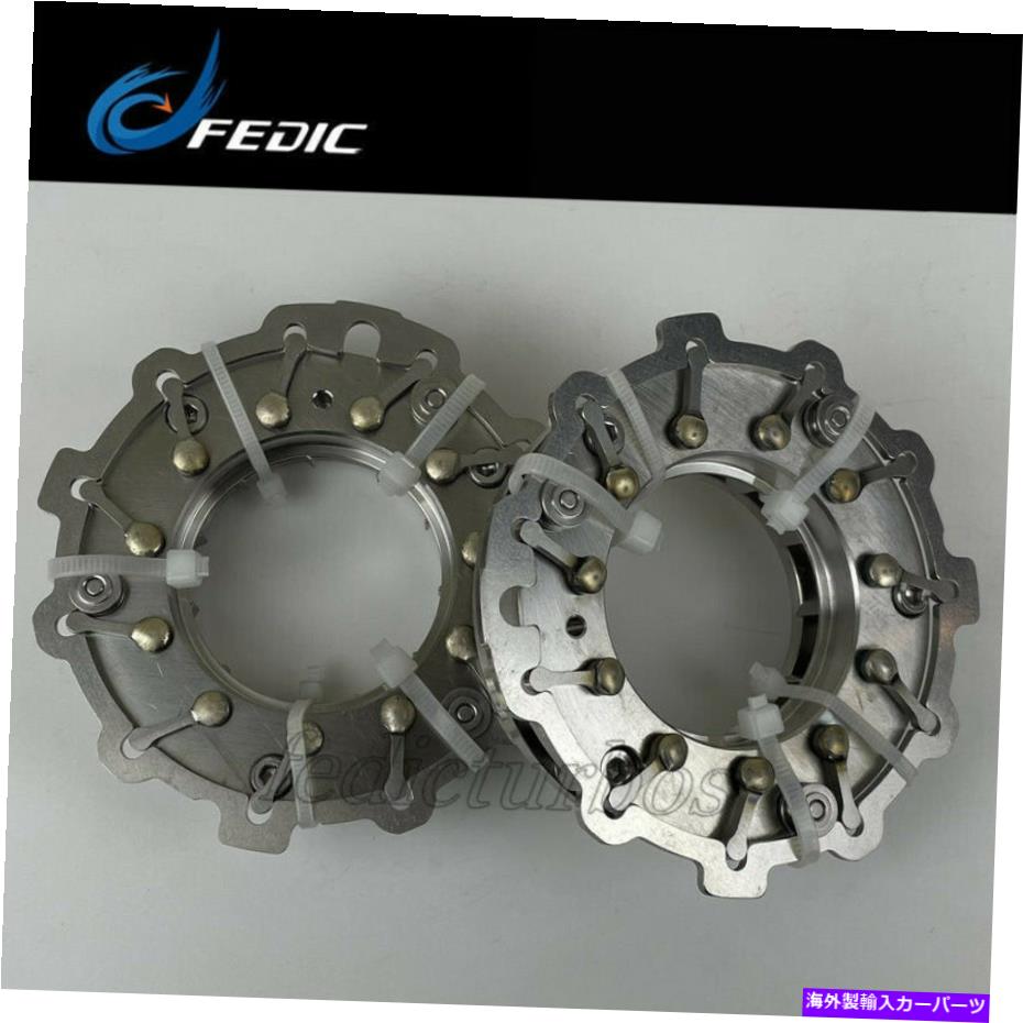 Turbo Charger ツインターボノズルリング755299 755300 VW TOUAREG V10 TDI RECHTS 230 KW AYH Twin Turbo Nozzle ring 755299 755300 for VW Touareg V10 TDI Rechts 230 Kw AYH【並行輸入品】