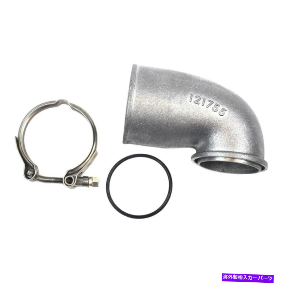 Turbo Charger 産業噴射高流量90度キャストエルボーキット Industrial Injection High Flow 90 Degree Cast Elbow Kit【並行輸入品】