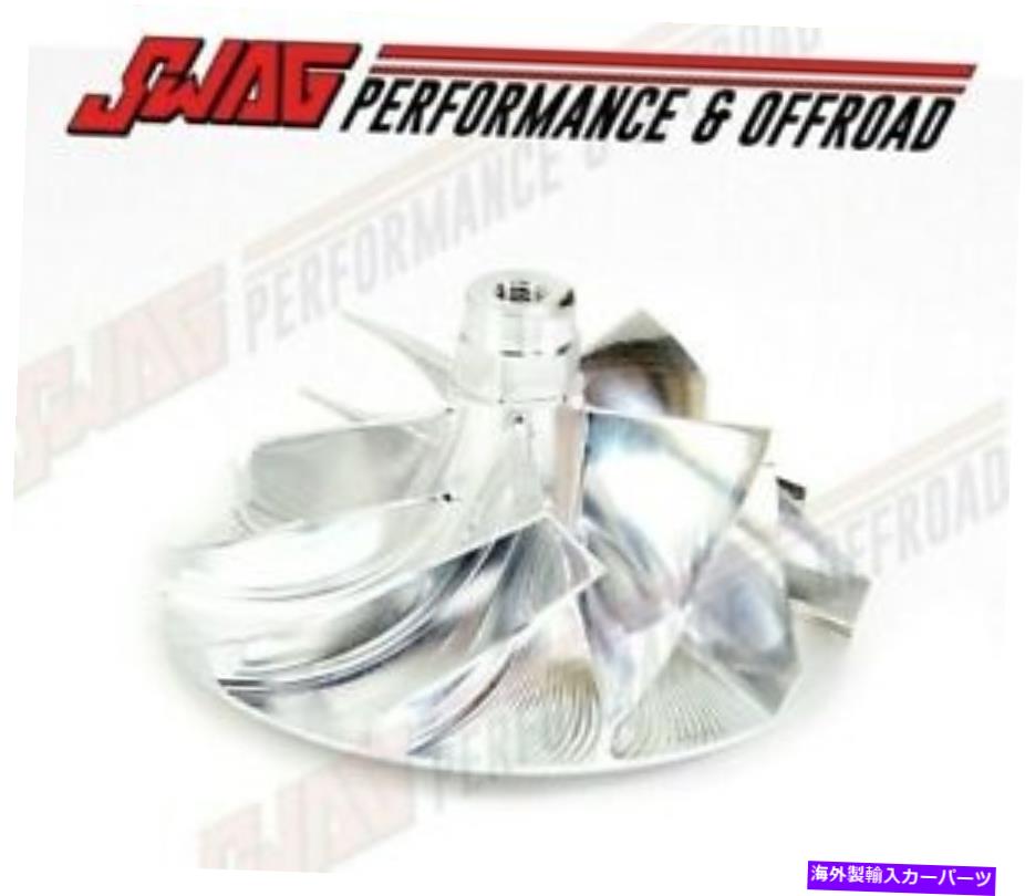 Turbo Charger 94.5-03フォード7.3 7.3Lパワーストロークディーゼル5+5ビレットターボコンプレッサーホイールGTP38 94.5-03 Ford 7.3 7.3L Powerstroke Diesel 5+5 Billet Turbo Compressor Wheel GTP38【並行輸入品】