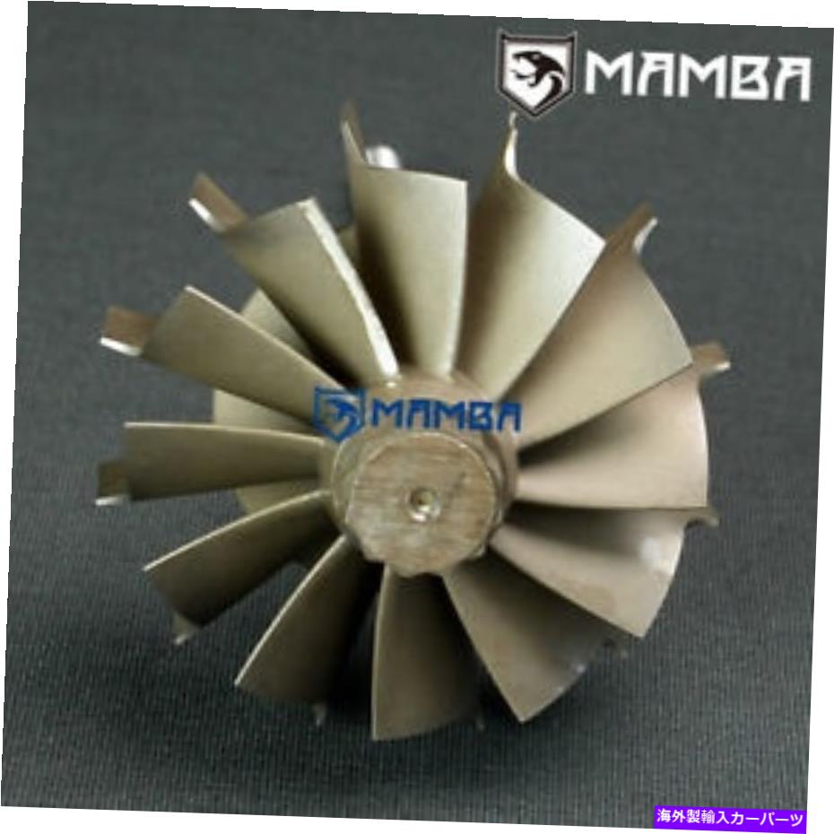 Turbo Charger ホルセットHX40W 3595245 12ブレード（67/76mm）用マンバターボタービンホイールシャフト MAMBA Turbo Turbine Wheel Shaft For Holset HX40W 3595245 12 Blade (67/76mm)【並行輸入品】