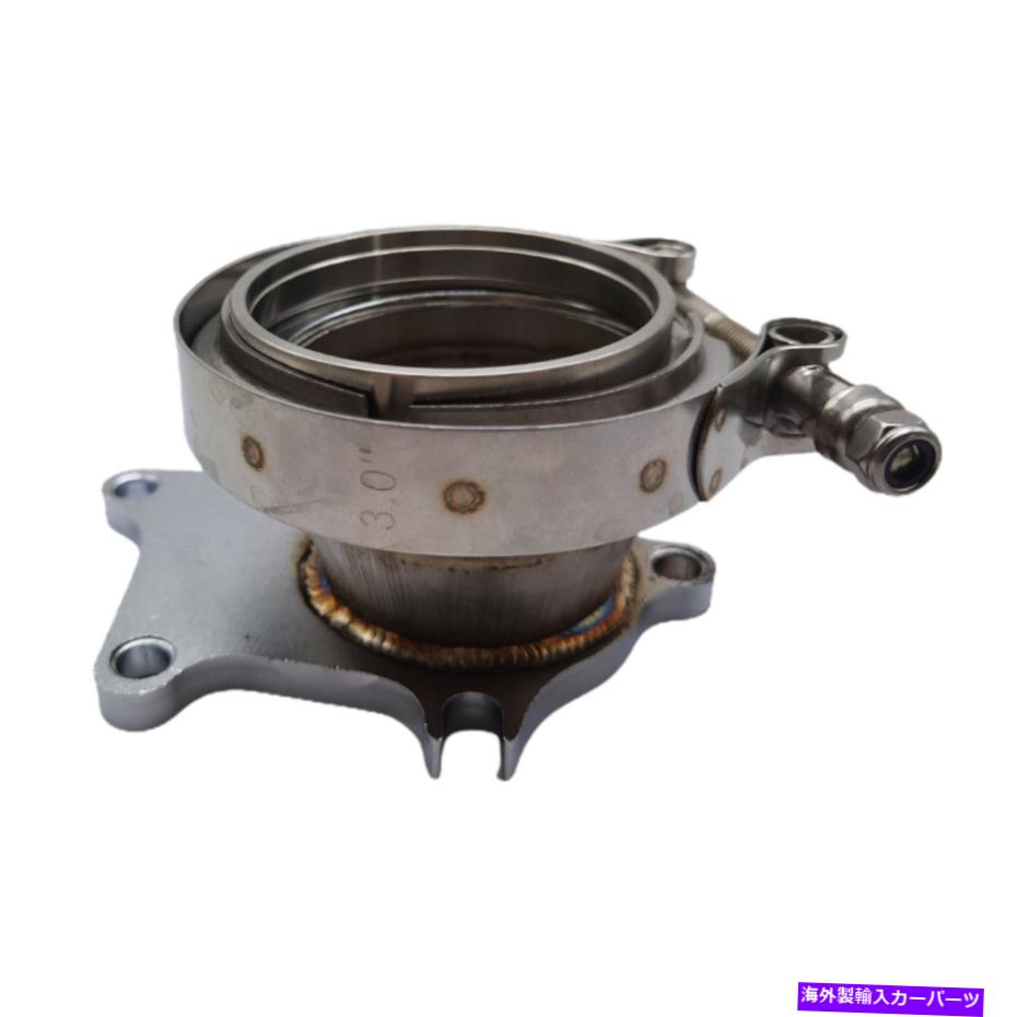Turbo Charger T4 5ターボチャージャーフランジまでの3つの変換アダプターキット T4 5 Turbocharger Flange to 3 Conversion Adaptor Kit【並行輸入品】