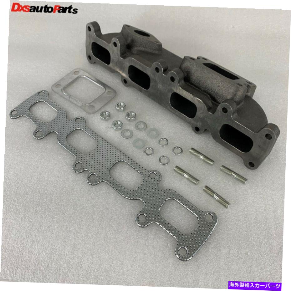 Turbo Charger 2003年2004年2005年ダッジネオンSRT-4 2.4L DOHCターボチャージャー付き鋳鉄マニホールドT3 for 2003 2004 2005 Dodge Neon SRT-4 2.4L DOHC Turbocharged Cast Iron Manifold T3【並行輸入品】