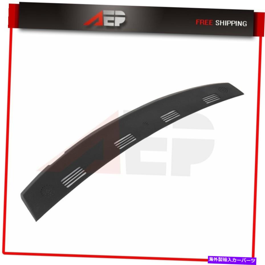 Dashboard Cover 2002年から2005年のダッジラム1500 2500 3500ブラックダッシュカバーベゼルキャップオーバーレイボード For 2002-2005 DODGE RAM 1500 2500 3500 Black Dash Cover Bezel Cap Overlay Board【並行輸入品】