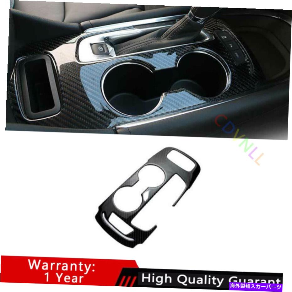 Dashboard Cover シボレーマリブ用16-2021ビニールカーボンファイバーセントラルコンソールギアシフトパネル For Chevrolet Malibu 16-2021 Vinyl Carbon Fiber Central Console Gear Shift Panel【並行輸入品】