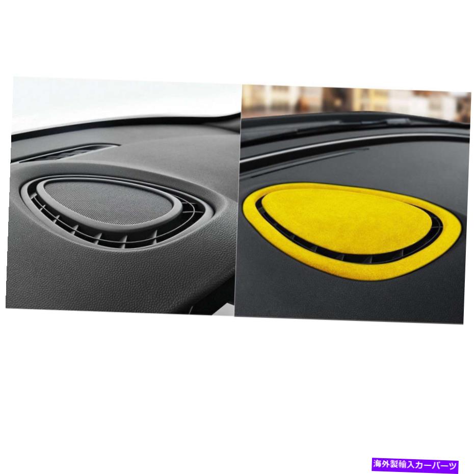 Dashboard Cover ミニ2014-2020 F55 F56 F54 F57 CARE CENTRAL AIR VENTELT TRIM COVER RED For MINI 2014-2020 F55 F56 F54 F57 Car Central Air Vent Outlet Trim Cover Red【並行輸入品】