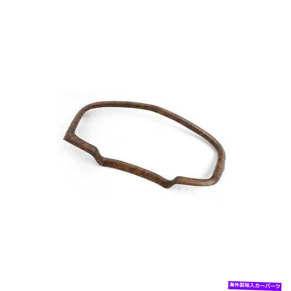Dashboard Cover キャデラックXT6 2020-22黄色の木製穀物ステアリングホイールの装飾カバートリム1PCS For Cadillac XT6 2020-22 Yellow Wood Grain Steering Wheel Decor Cover Trim 1PCS【並行輸入品】