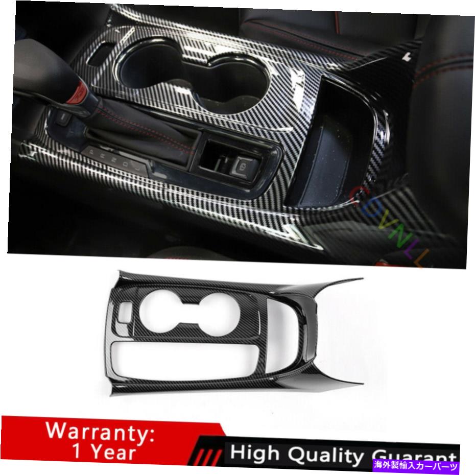 Dashboard Cover シボレーequinox 2018-2021 ABSカーボンファイバーミドルコンソールギアシフトパネル用 For Chevrolet Equinox 2018-2021 ABS Carbon Fiber Middle Console Gear Shift Panel【並行輸入品】