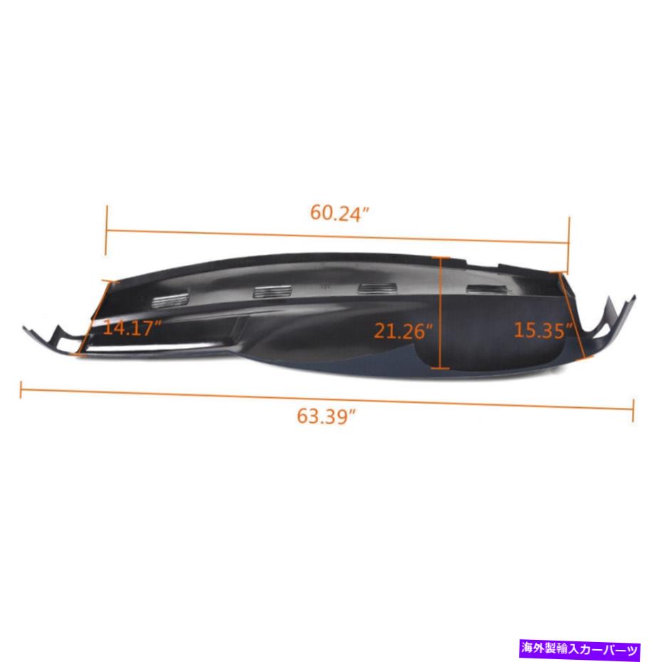 Dashboard Cover フロントモールドダッシュカバーオーバーレイキャップダッシュボード2002-05 Dodge Ram 1500に適しています Front Molded Dash Cover Overlay Cap Dashboard Fit For 2002-05 DODGE RAM 1500【並行輸入品】