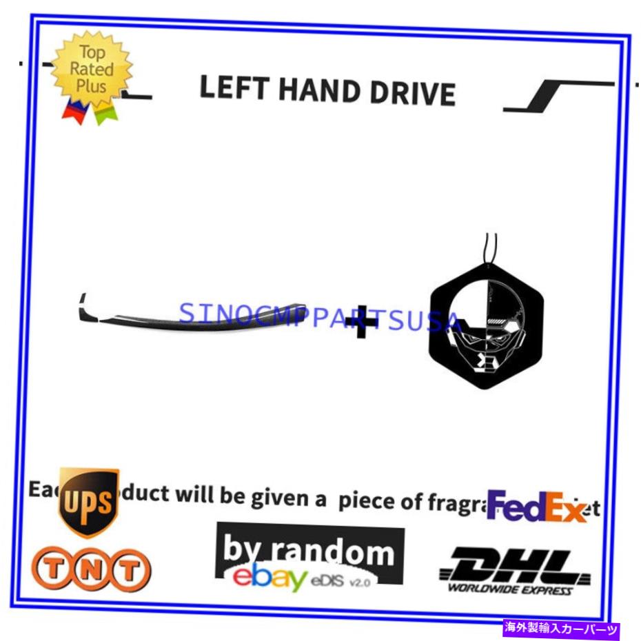 Dashboard Cover BMW X5 F15 2014-2018の100％リアルカーボンファイバーダッシュボードパネルトリムカバーストリップ 100% Real Carbon Fiber Dashboard Panel Trim Cover Strip for BMW X5 F15 2014-2018【並行輸入品】