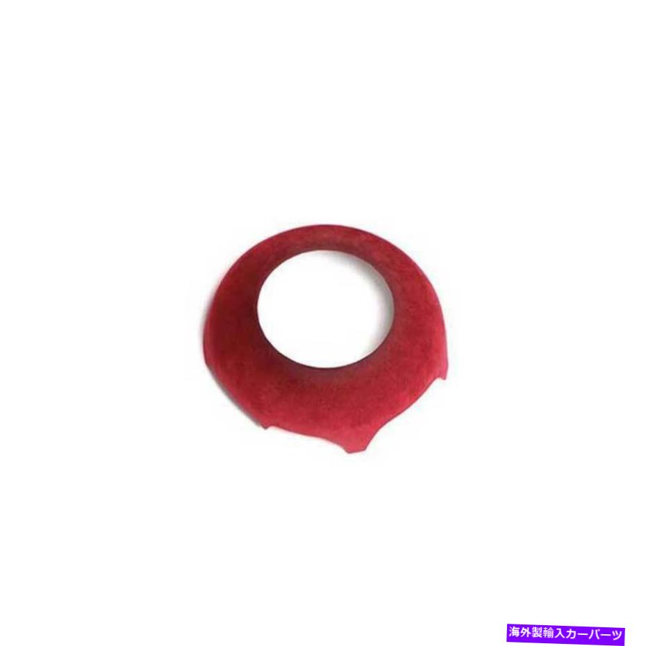 Dashboard Cover フォードマスタング2015-2021ダークレッドスエードステアリングホイールカバーパネルトリム1PCS For Ford Mustang 2015-2021 Dark Red Suede Steering Wheel Cover Panel Trim 1PCS【並行輸入品】