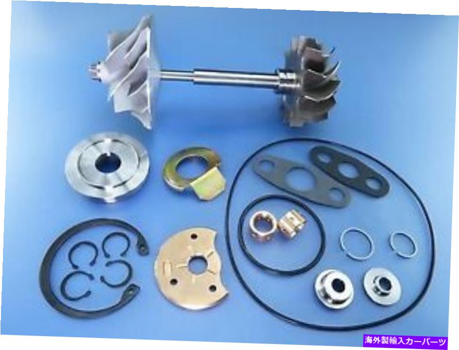 Turbo Charger 自動車DAFトラックHY35Wターボ充電器コンプレッサーホイール＆シャフト＆再構築キット Automotive DAF Truck HY35W Turbo charger Compressor Wheel & Shaft & Rebuild Kit【並行輸入品】