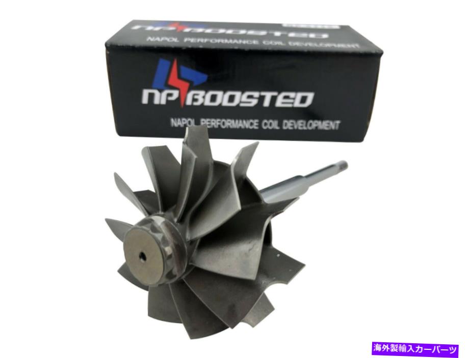 Turbo Charger Holset H1E H1C HX35 HX40 67X76MM 10ブレードタービンターボホイールシャフトアップグレード FITS Holset H1E H1C HX35 HX40 67x76mm 10 Blade Turbine Turbo Wheel Shaft Upgrade【並行輸入品】