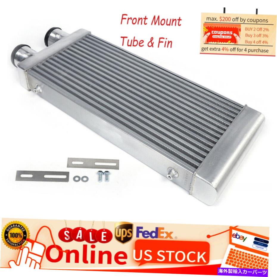 Turbo Charger ポリッシュなインタークーラーフロントマウント31x13x3 \